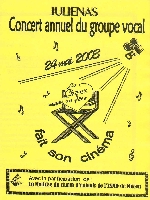 Description : Description : Description : Description : Affiche du concert 2003